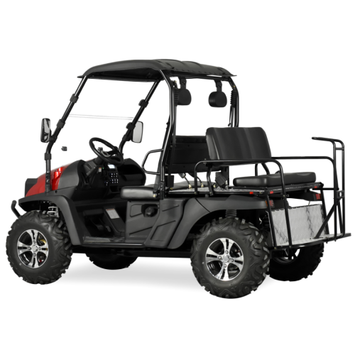 Carrito de golf rojo de Jeep 400cc EFI con EPA